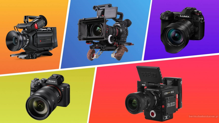 Canon, Nikon, Sony, Panasonic, JVC, Blackmagic, aparaty i kamery wideo